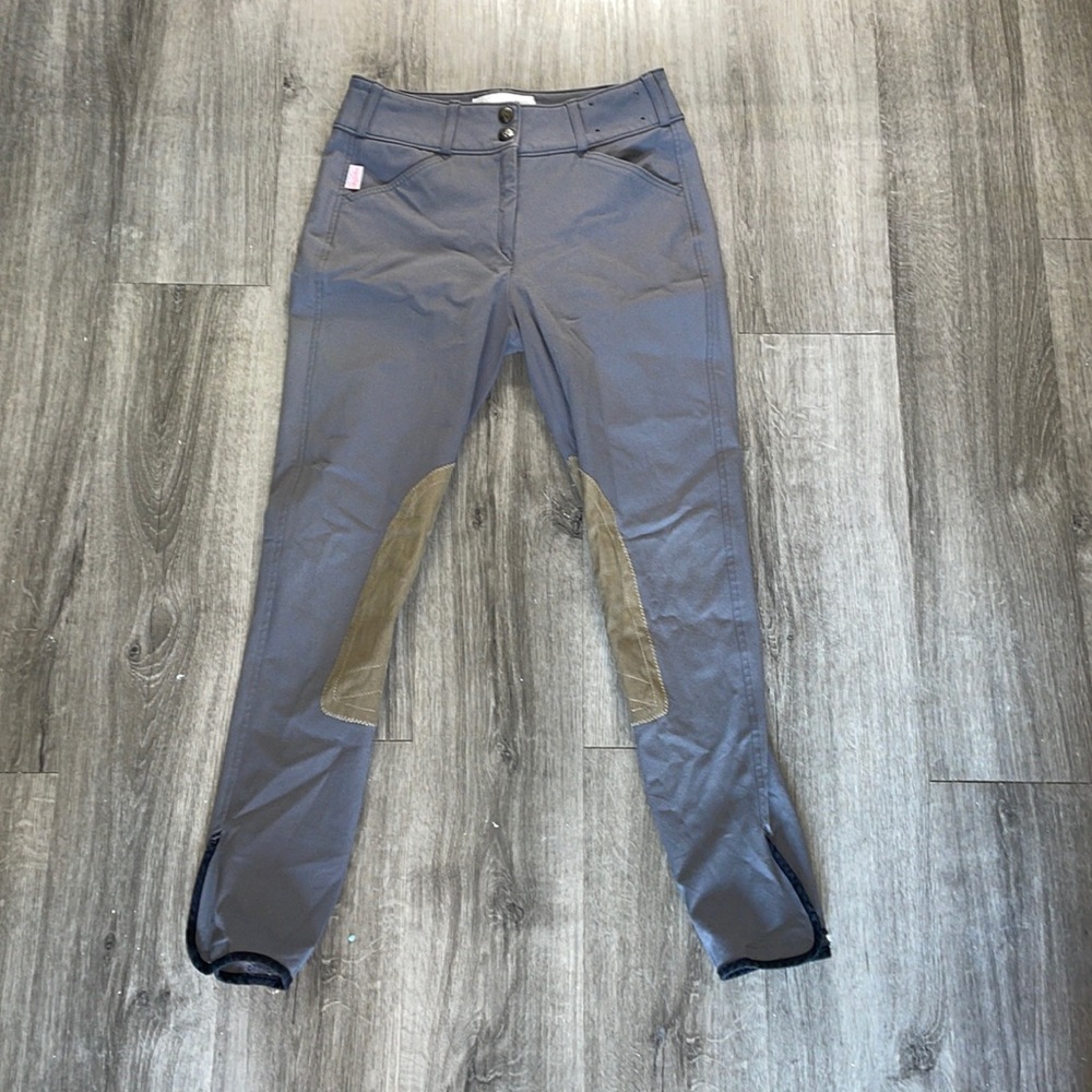 Size 26 tailored sportsman grey riding pants